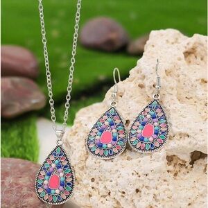TopHanqi Bohemian  Women's Jewelry Set